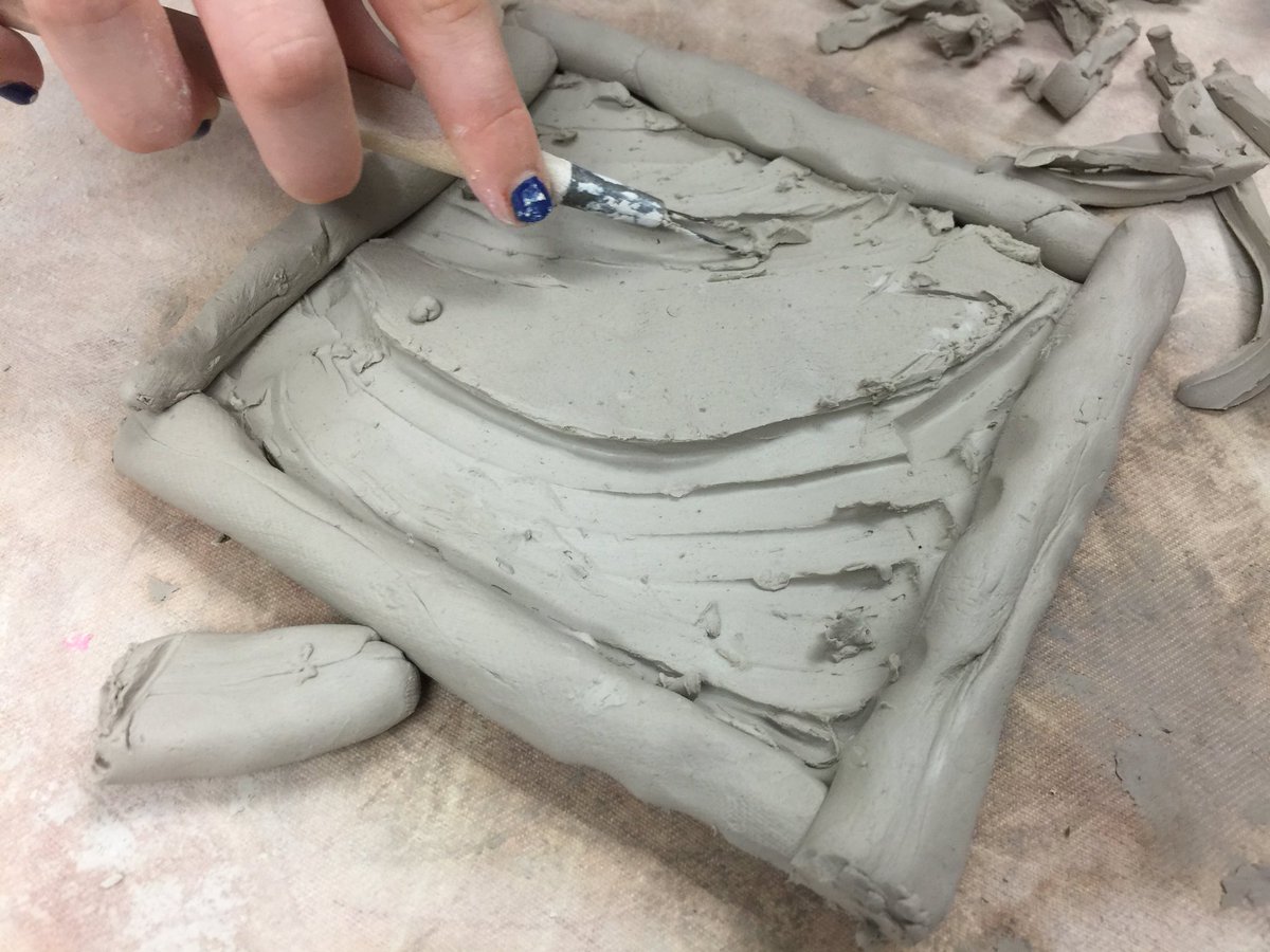 TJArtClass's tweet photo. Ms. Taliaferro's 4th graders are creating Bas-Relief clay tiles, inspired by animals https://t.co/LrQGIQR9sD