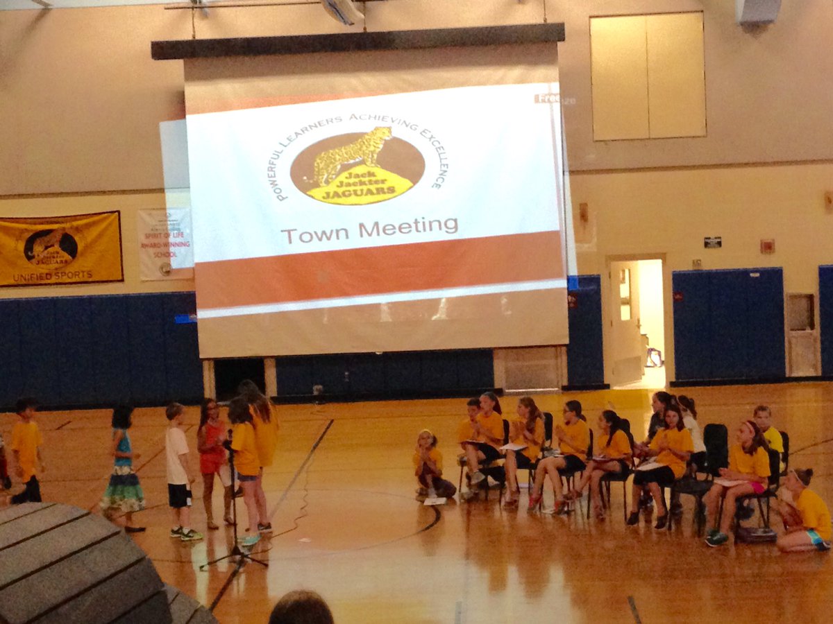 JJISPrincipal's tweet photo. Incoming 3rd grade students visit JJIS &amp; were given a concert, tour &amp; mini-Town Meeting! They were so well behaved!! https://t.co/JXF8cYbOEr