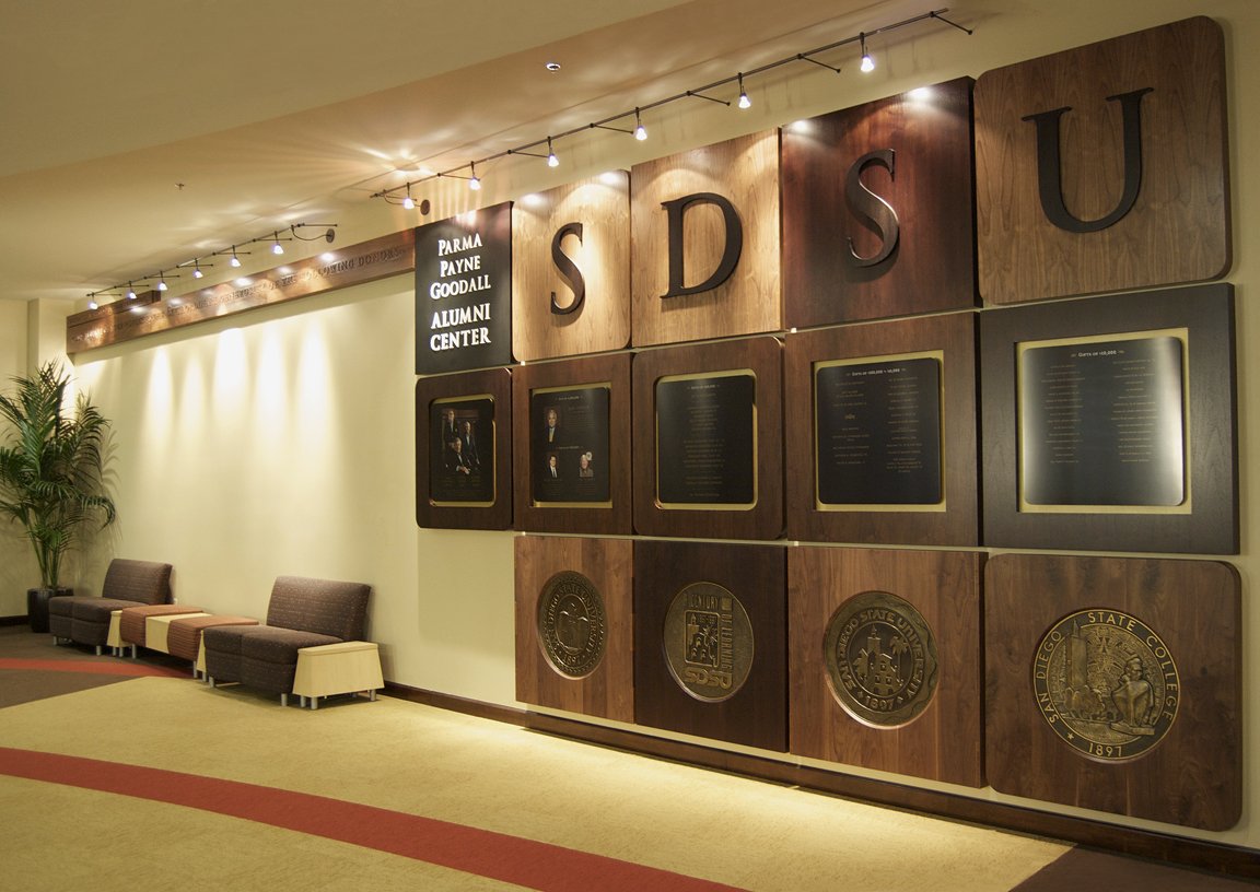 SDSUPPG's tweet photo. The Parma Payne Goodall Alumni Ctr. is the premier event venue for @SDSU alum &amp; friends. #goaztecs #sdsualumni https://t.co/t7KMqy6Sd9