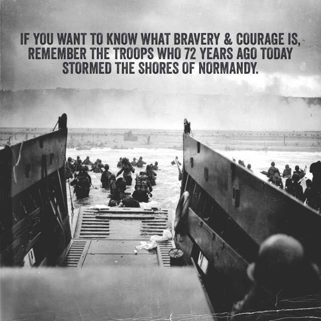 EarlDibblesJr's tweet photo. 72 years ago today, we stormed the shores of Normandy. June 6, 1944. Freedom ain't free. https://t.co/MfPxY9yoRb