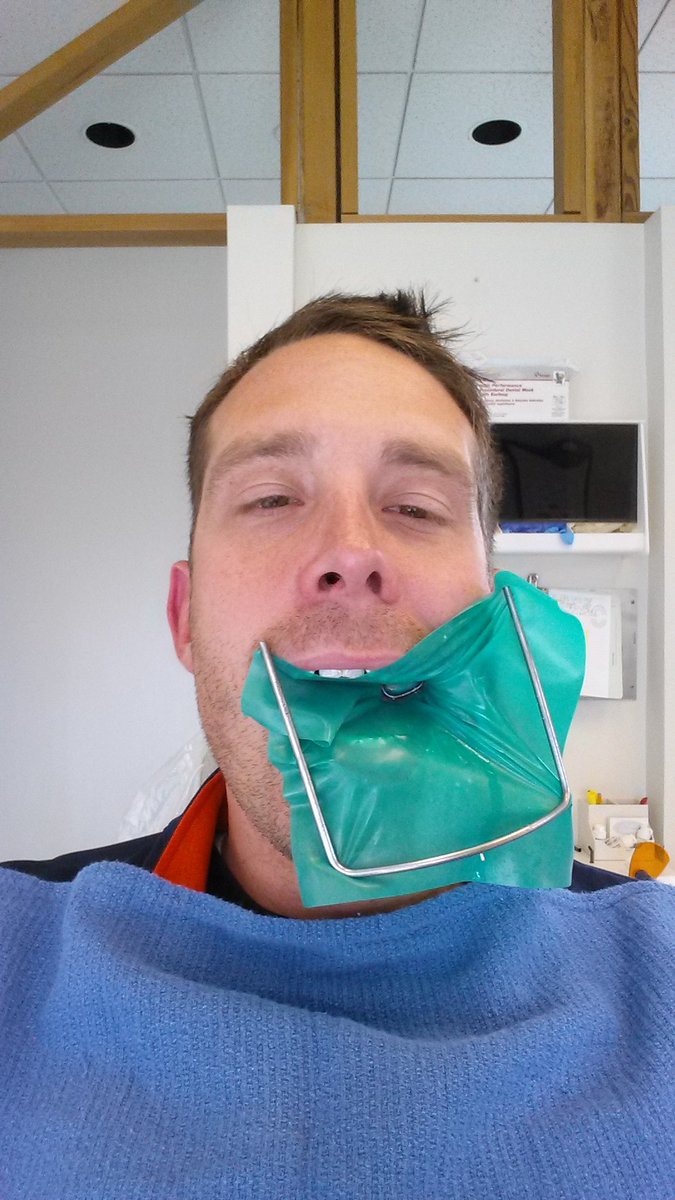 TonySlade33's tweet photo. Getting a filling removed, and refilled. https://t.co/6r9SV5OWdU