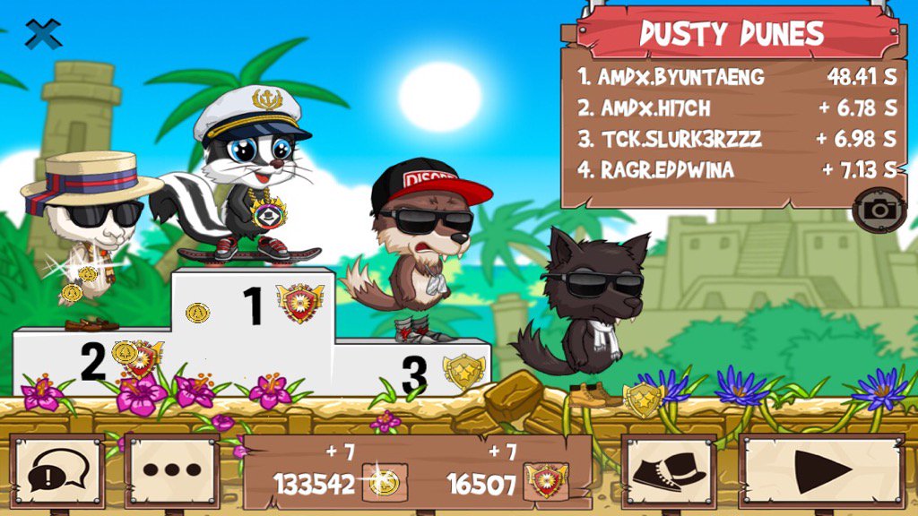 HI7CHx1's tweet photo. Having a blast @ #funrun2 #byuntaeng #SLuRk3RzZz #eddwina https://t.co/4rQuSrfHWb