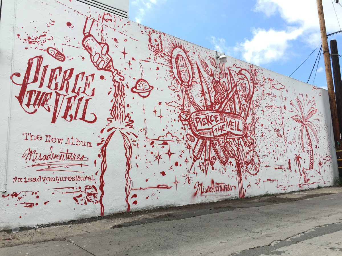 Last day to check out our #Misadventures mural at the corner of 31st St. And University Ave. in San Diego!