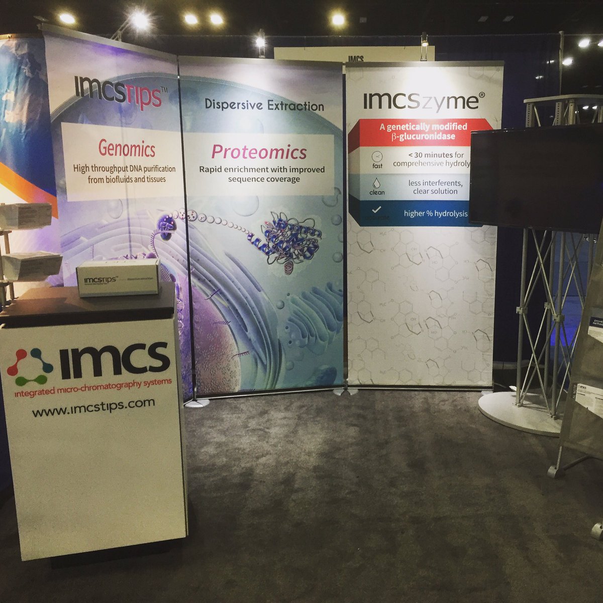 IMCS_biotech's tweet photo. Have you stopped by our booth 718 yet? #imcszyme #proteomics #ASMS2016 https://t.co/PbiVGwolOr