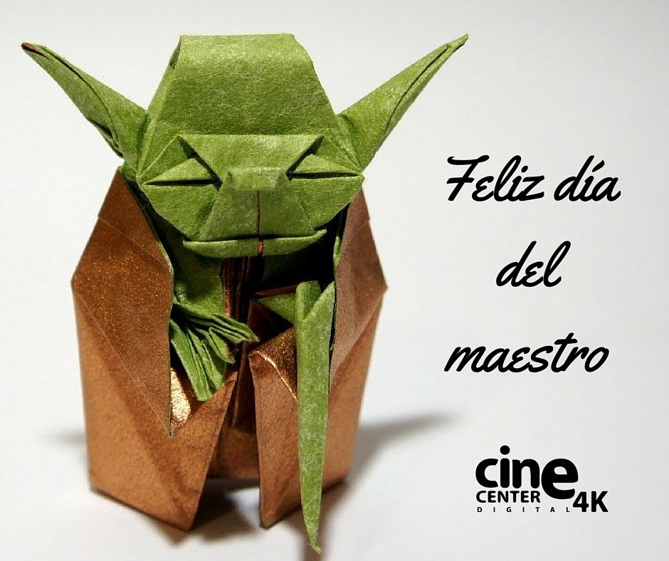 cinecentersc's tweet photo. Por combatir el lado oscuro cada día con conocimiento y sabiduría  ¡Felicidades maestros! https://t.co/67hKomBFVs