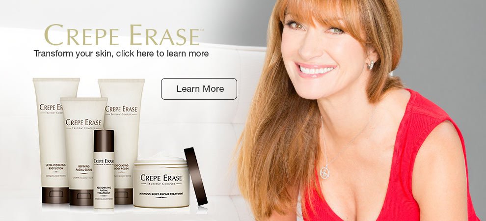 Crepe Erase - A Beautiful New Way to Skin Transformation Cream