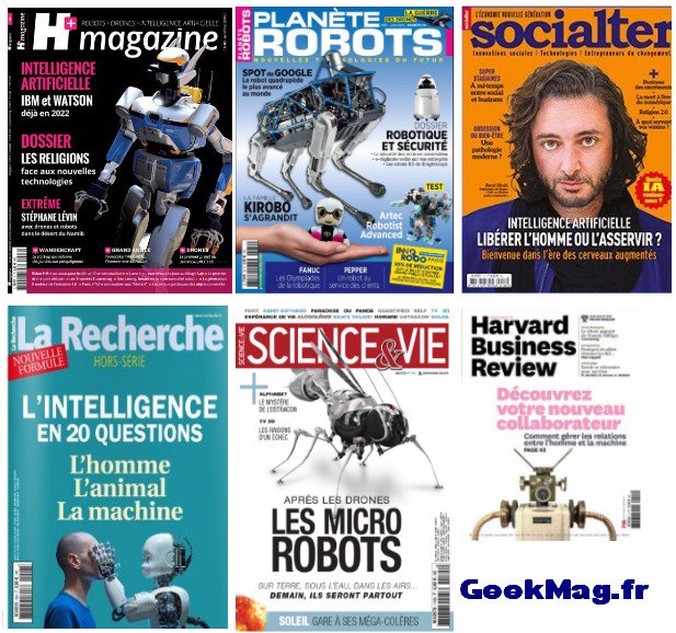 Geekmag78's tweet image. Revue de presse: #Robotique et #IA en couv d'une dizaine de mag en juin! #Buddyrobot en une
geekmag.fr/revue-de-press…