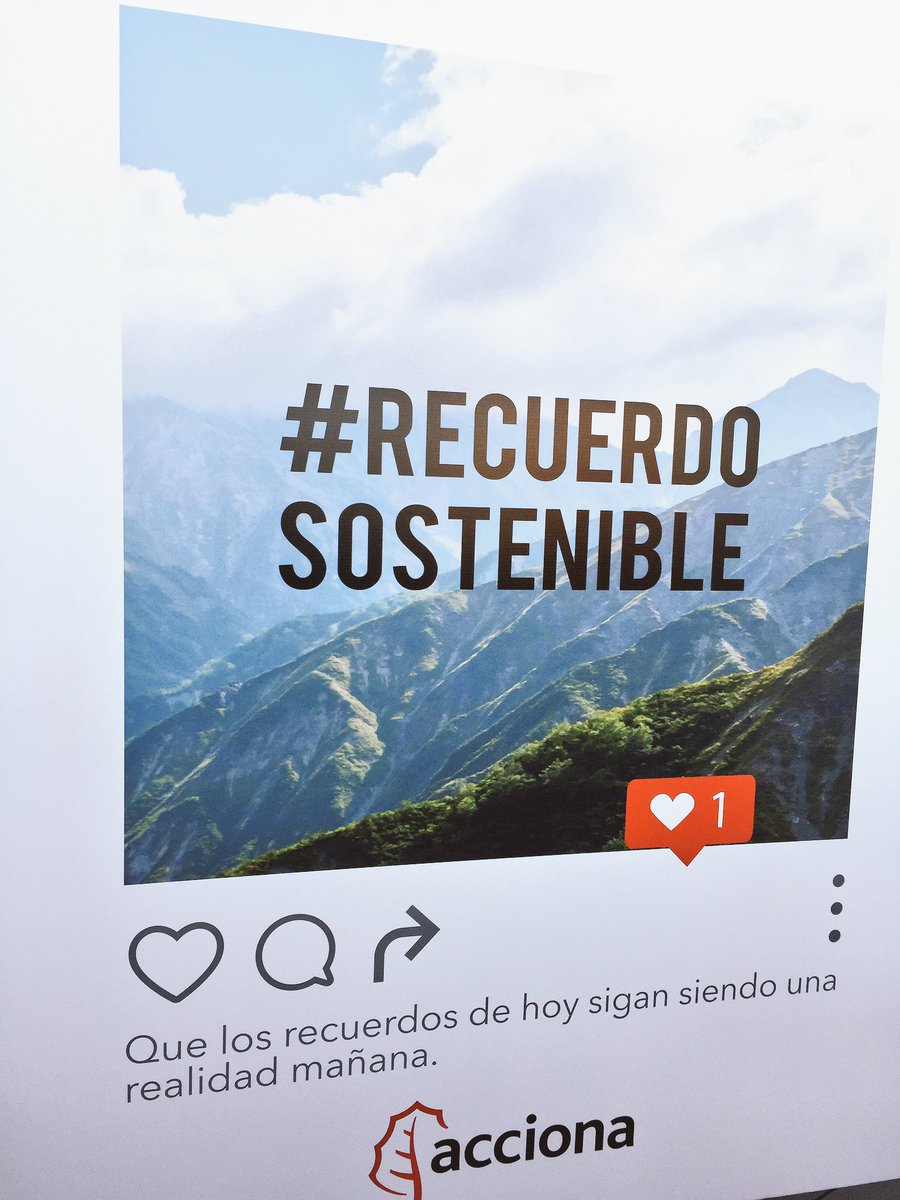 Quino_Cobos's tweet photo. #recuerdosostenible el de esta noche con @ACCIONA https://t.co/tVh6BMJtG1