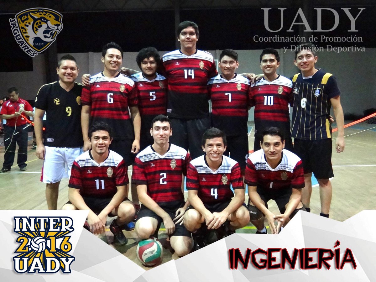 UADYvoleibol's tweet photo. Equipos Varoniles #InterUADY2016Voleibol @Universo_Dep @CE_FMAT @cefiuady @VoleibolQuimica https://t.co/U6sIi4DCDZ