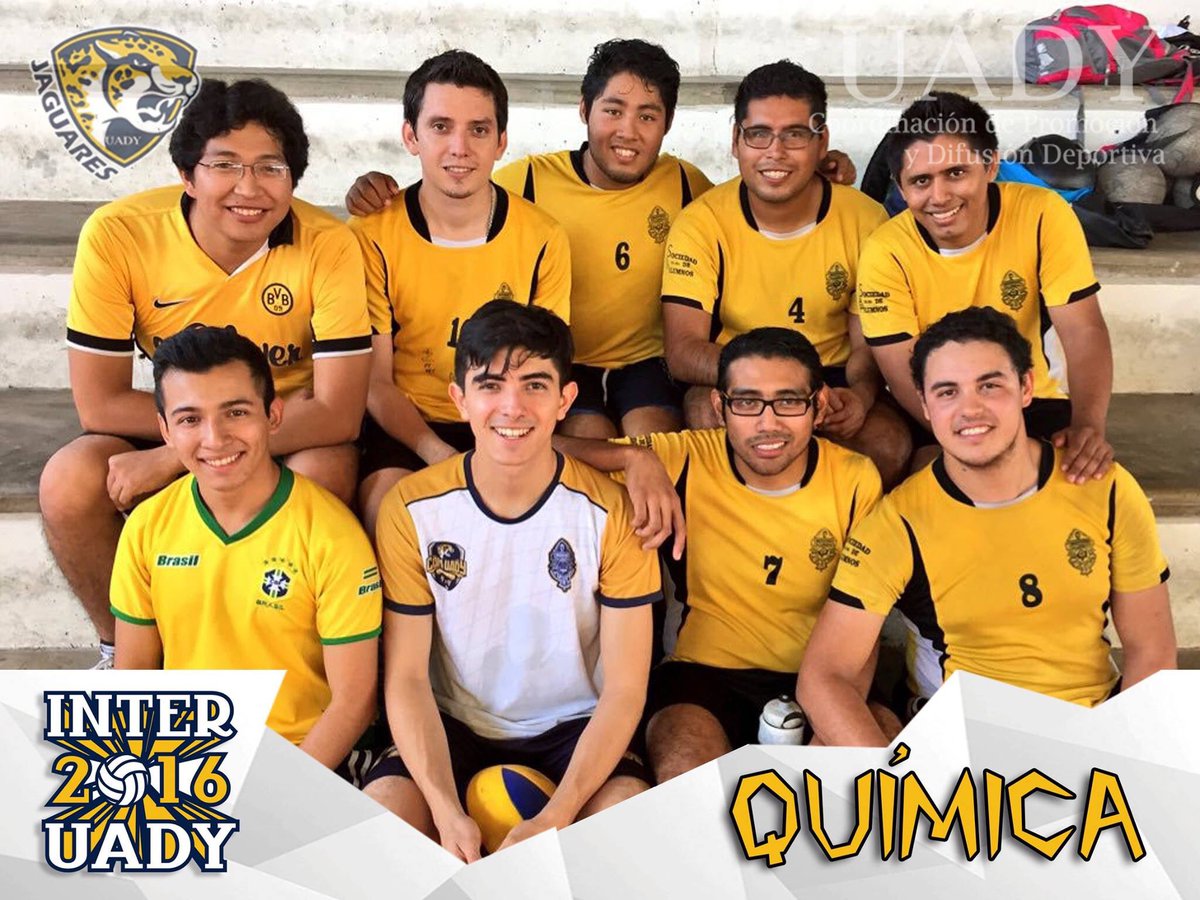 UADYvoleibol's tweet photo. Equipos Varoniles #InterUADY2016Voleibol @Universo_Dep @CE_FMAT @cefiuady @VoleibolQuimica https://t.co/U6sIi4DCDZ