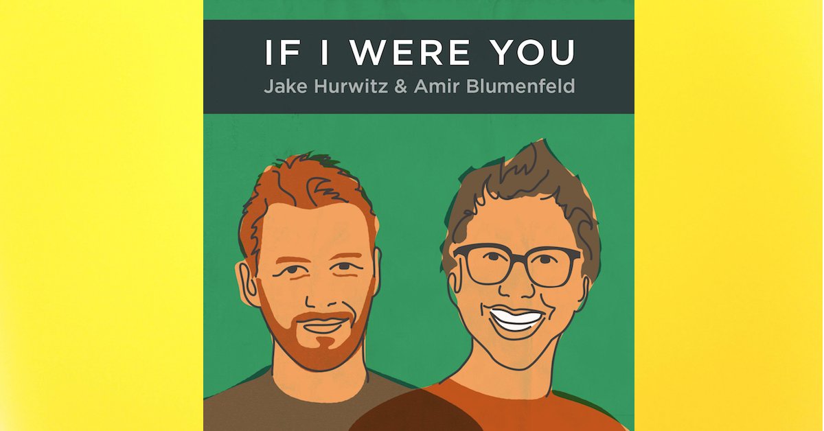 headgum's tweet photo. If I Were You Episode 219: Olive Oil (w/@BillyScafuri and @adamlustick!) https://t.co/mK6xAxYZd7 #thingsgetreal https://t.co/0J1tUZaLpg