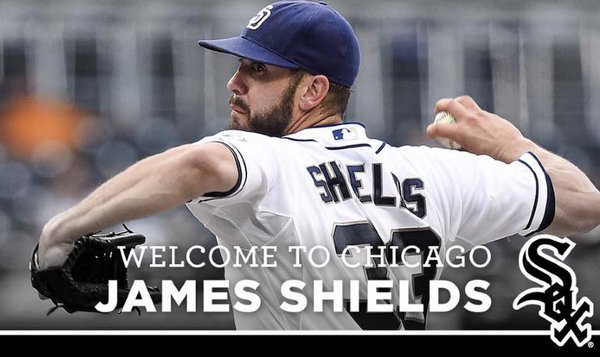 CrainsChicago's tweet image. Meet #Chicago's new highest-paid baseball player: James Shields trib.al/V8oEQ1R @whitesox #SoxSocial