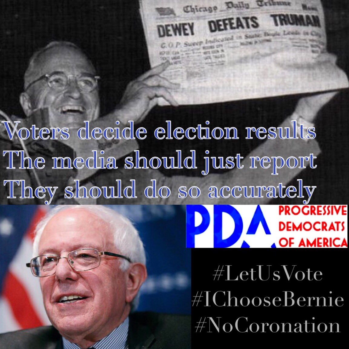 MikeHersh's tweet photo. We decide, not you! @MSNBC @maddow @hardball_chris @hardball @allinwithchris
#LetUsVote #IChooseBernie #NoCoronation https://t.co/GrxnHNV6Kr