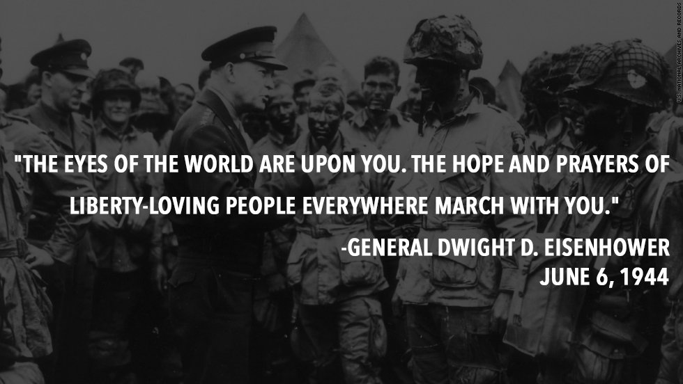 Read General Dwight Eisenhower’s powerful orders for the D-Day invasion 72 years ago today.
bit.ly/1RVmxoY