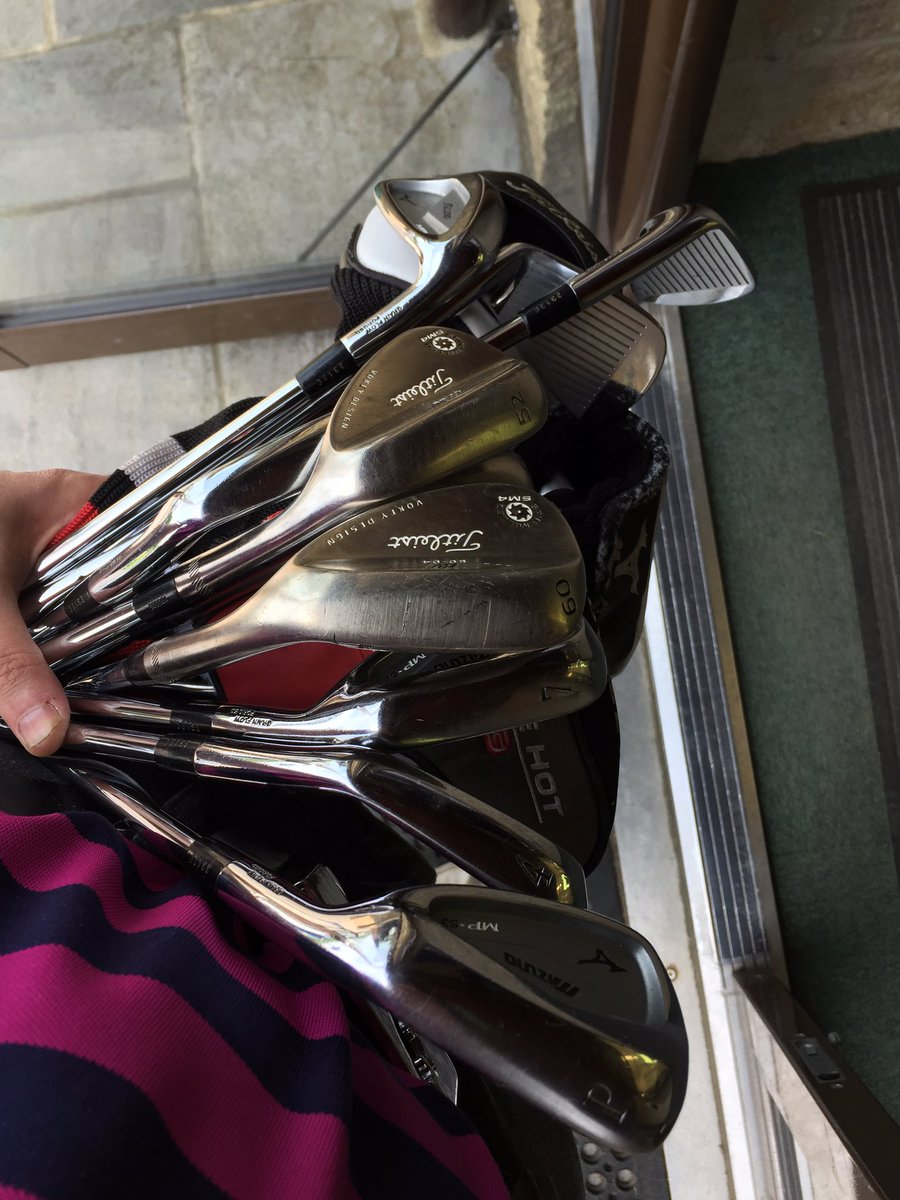 bdoghotspur's tweet photo. Out with the old #mp53 & in with the new #ap2716 , first cheeky knock on the range showed promise @TitleistEurope https://t.co/0i7Xovx7qS
