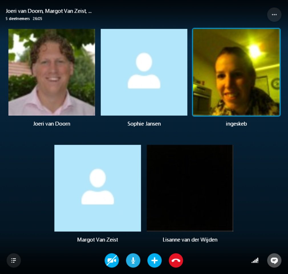 jvdnberg's tweet image. Skype-meeting @Output_HR, activiteiten bespreken met de actieve leden. Eind september hebben we 'n toffe activiteit!