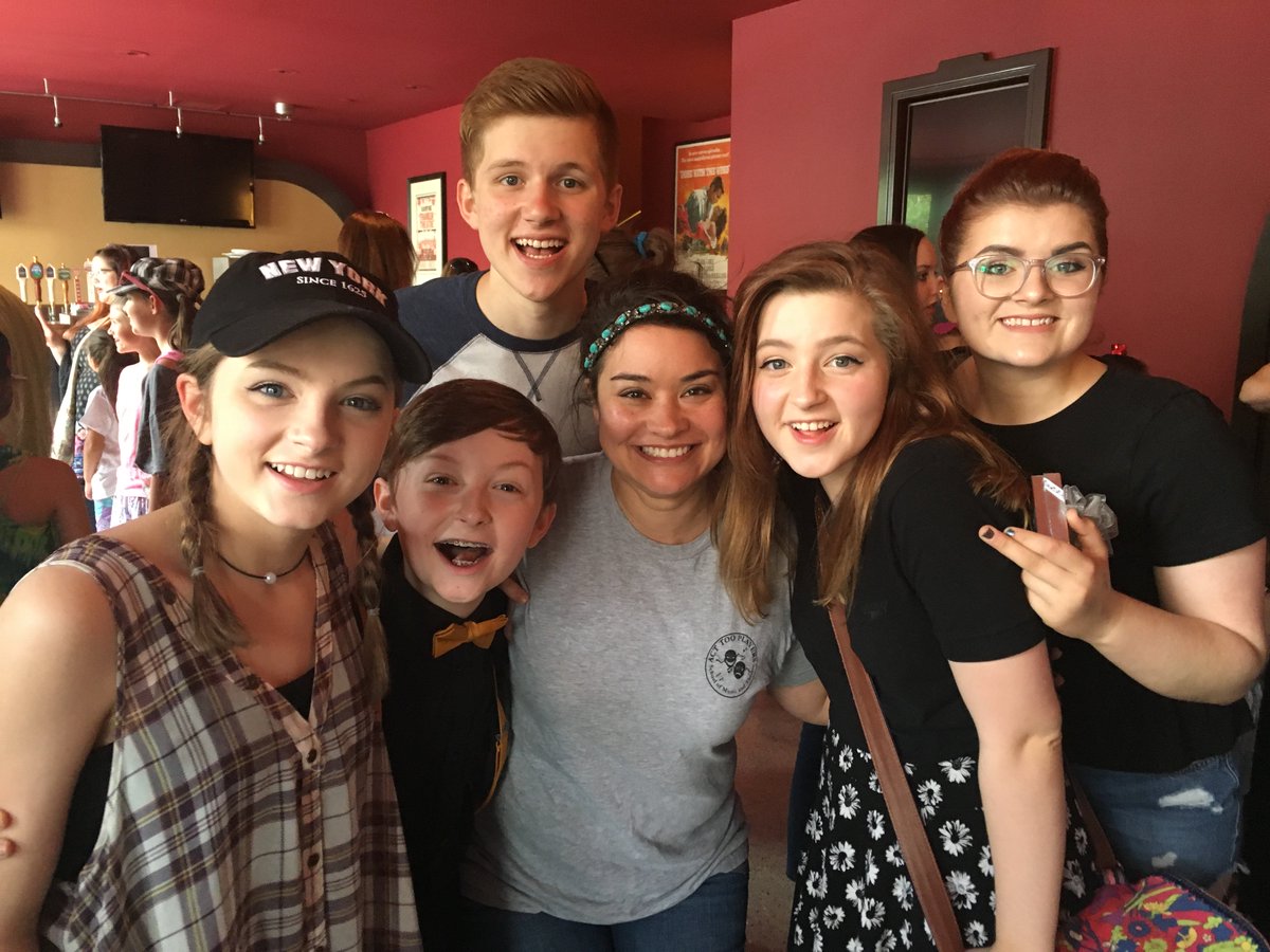 jenburns8's tweet photo. What a beautiful weekend of shows completed! #acttooplayers So thankful for inspirational teachers! #franklintheatre https://t.co/kF43YkDE3M
