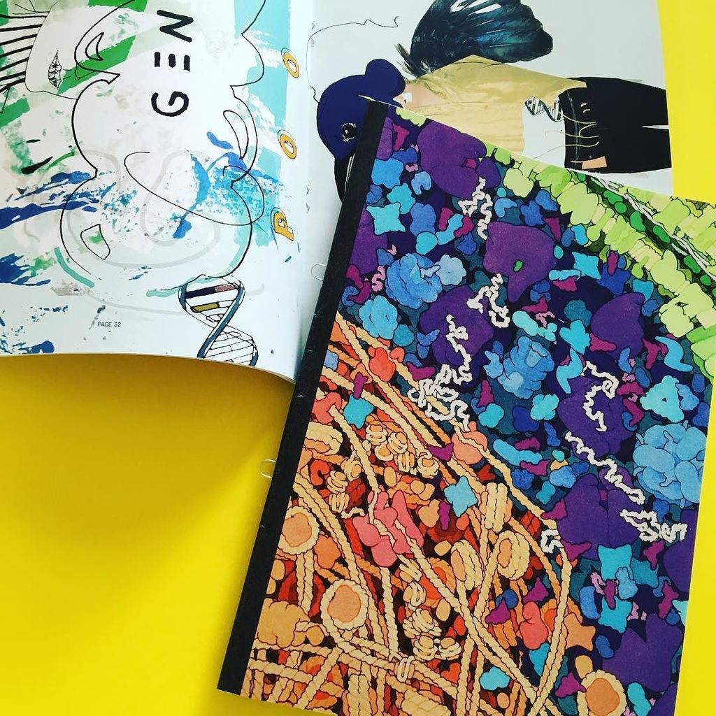 Tidy zine with a sneaky loopstitch to add a point of difference. We heartily approve. #zin… ift.tt/1Zsg9vn