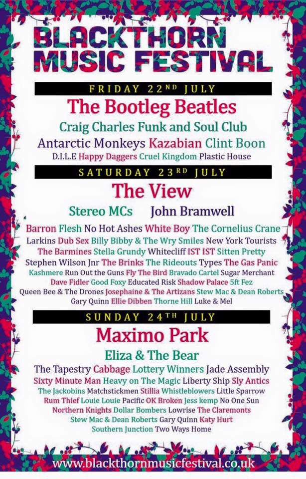 We're back. Coming on strong from <a href="/BlackthornFest/">Blackthorn Music Festival</a>. Get your tickets here. …thornmusicfestival.skiddletickets.com/event.php?id=1…