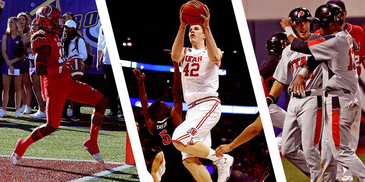 utahathletics's tweet photo. Utah: only FBS school with postseason wins in football &amp; baseball + NCAA Tournament win in men's basketball. #goutes https://t.co/oK7wjNgl5V
