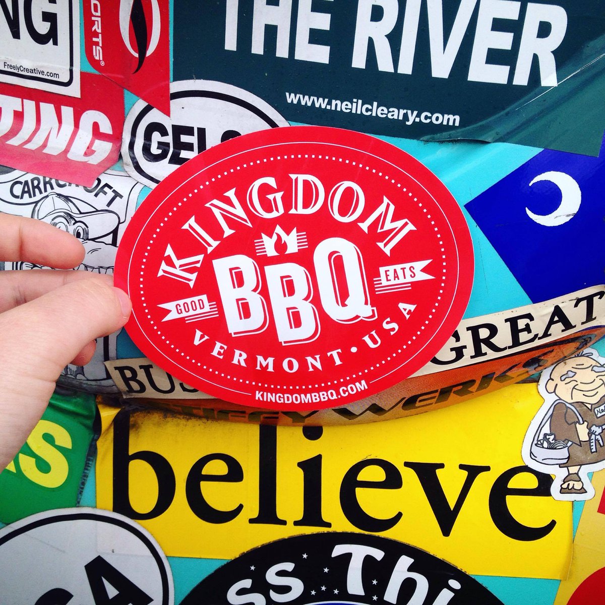 websticker's tweet image. Adding some #stickers to the #stickermobile. The warm weather has us excited for summer BBQ's!