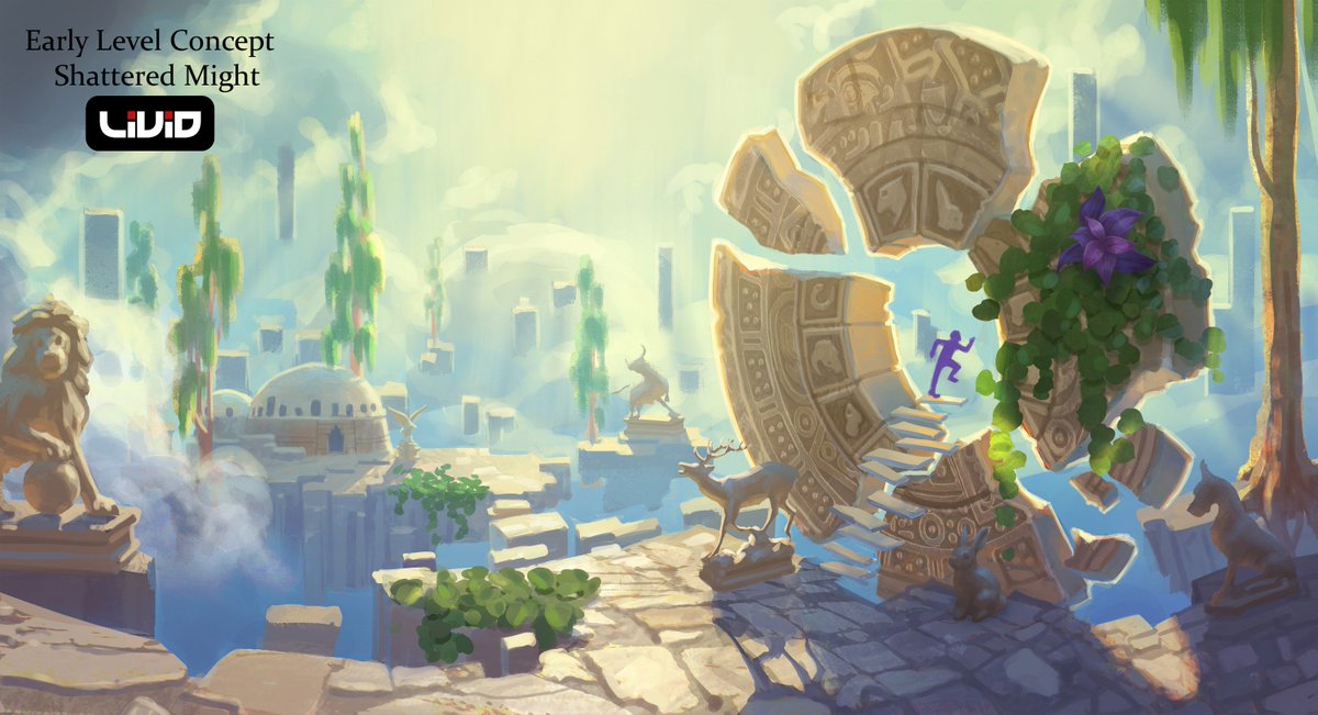 LividTeam's tweet photo. New concept art for the hub in #ShatteredMight ! #conceptart #indiedev #unity3d #gamedev https://t.co/rkvRV68DB1