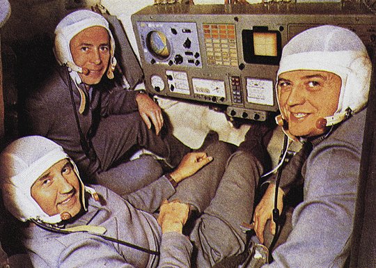 #Remembering Cosmonauts Patsayev, Dobrovolski, &amp; Volkov, the crew of Soyuz 11, on the anniversary of their launch.