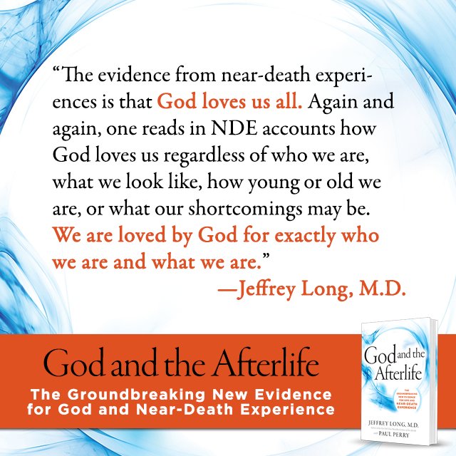 The evidence from #NearDeathExperiences is that #God loves us all—for who &amp; what we are. bit.ly/1sefKCl