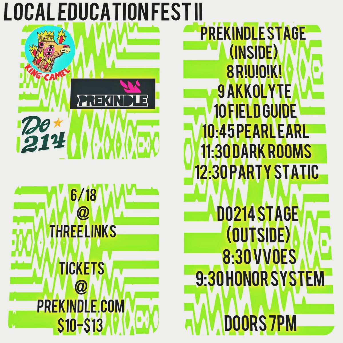 Do214's tweet photo. The schedule for #LocalEducationFestII is up! Check it out and plan ahead! https://t.co/G218FRJWb3 https://t.co/vnRScRHwVb