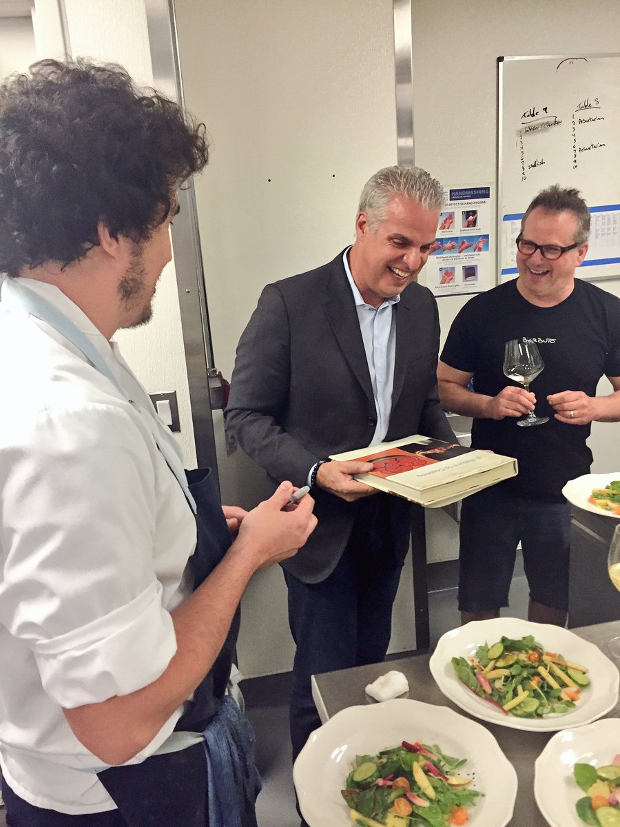 We had the honor of hosting <a href="/ericripert/">Eric Ripert</a> in celebration of 32 Yolks. Needless to say, we were awestruck!
