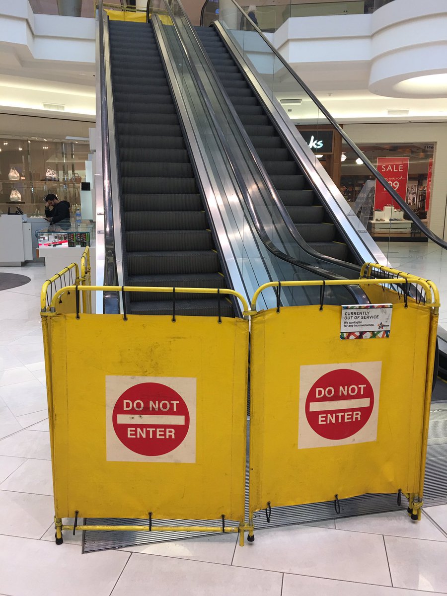 Morgan_Knutson's tweet photo. @mallofamerica this one is always down, maybe opt for some stairs? https://t.co/pQDlKkyXJc
