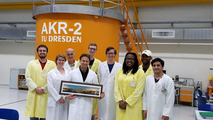 VCUENGR's tweet photo. Our students are coming back from Germany, here they are completing their final experiment at the AKR-2! #VCUENGR https://t.co/r9mlspHnee