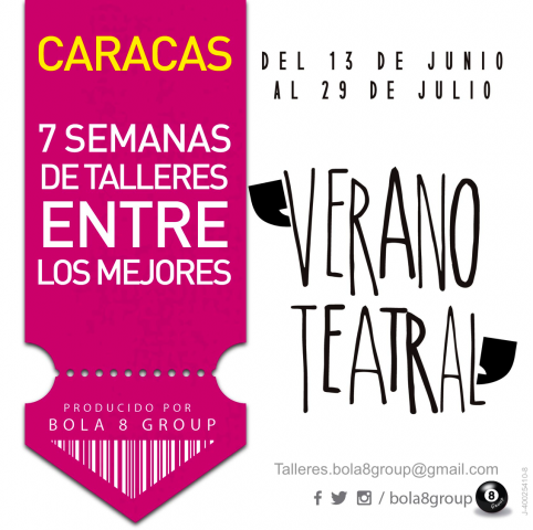 teatro7moPISO's tweet photo. #VeranoTeatral #Talleres @marcospurroy #ComoHacerUnCastingInternacional INFO talleres.bola8group@gmail.com https://t.co/xHDDmtJHtP