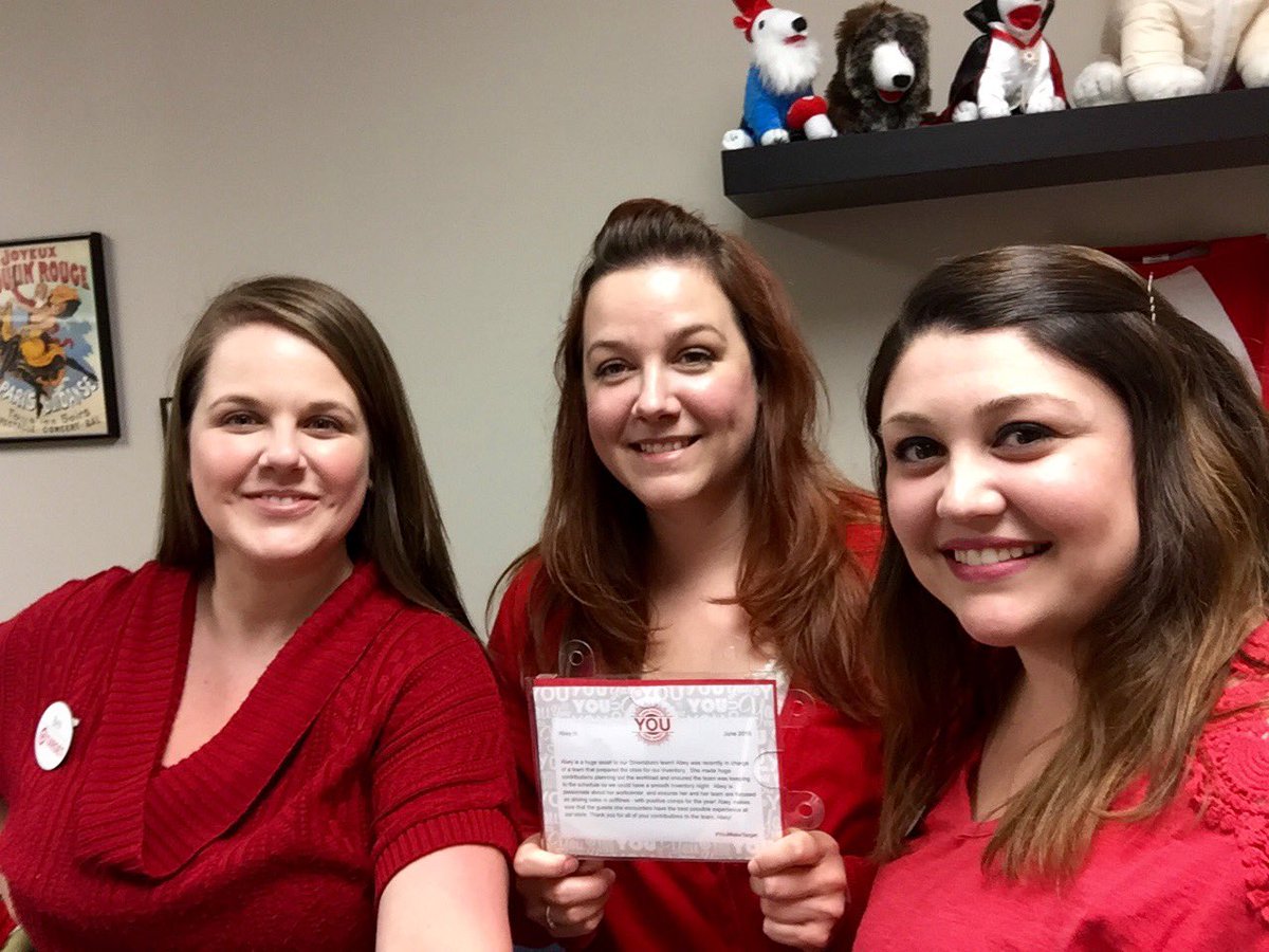 So excited to share our June YOU Award winner, Senior TL Abey!  Thanks for all you do! 🎯🎯 #D413pride #2157