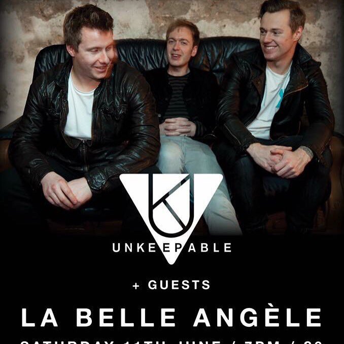 Playing @la_belle_angele with <a href="/UnkeepableMusic/">Unkeepable</a> on Saturday. Doors are at 6pm and tickets are £6 #newmusic #unsigned