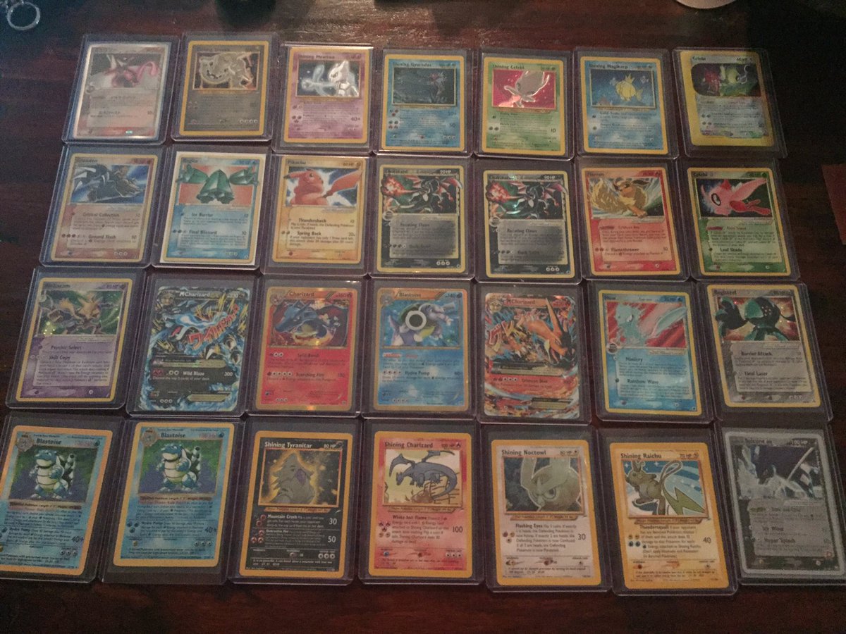 Mayhem_Pokemon's tweet photo. My favorite cards in my collection. https://t.co/Q9PGela9Sg
