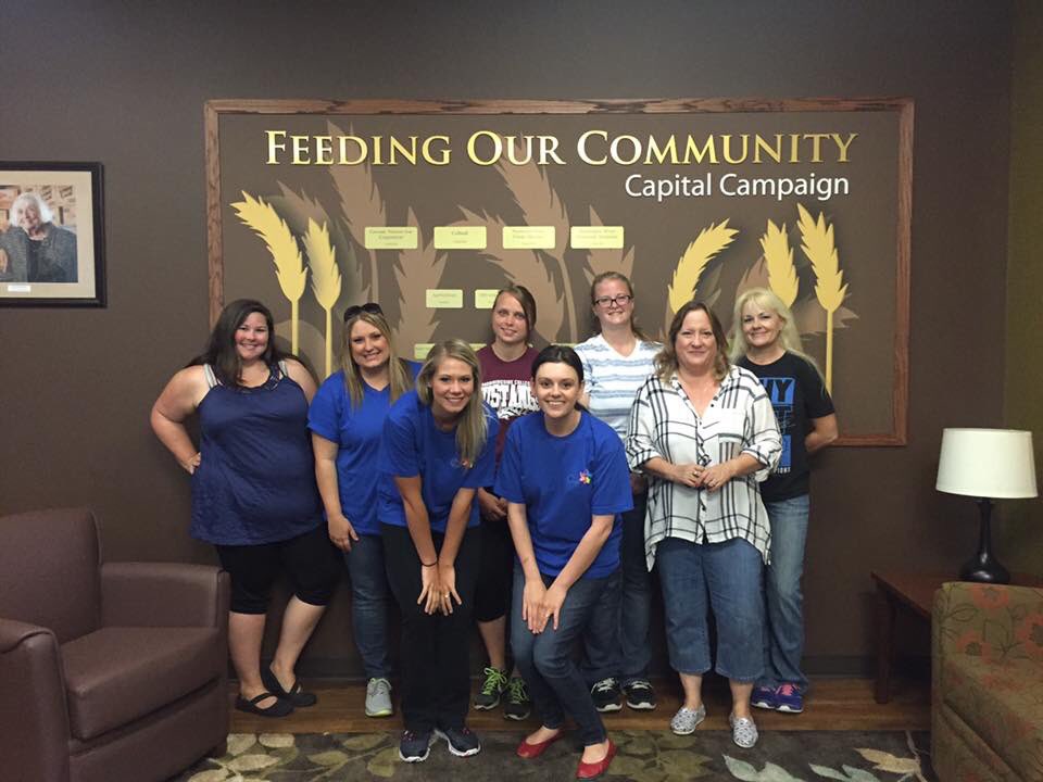 Our staff giving back to the community this morning at 2nd Harvest. We sorted 7,105lbs of produce for 5,921 meals!