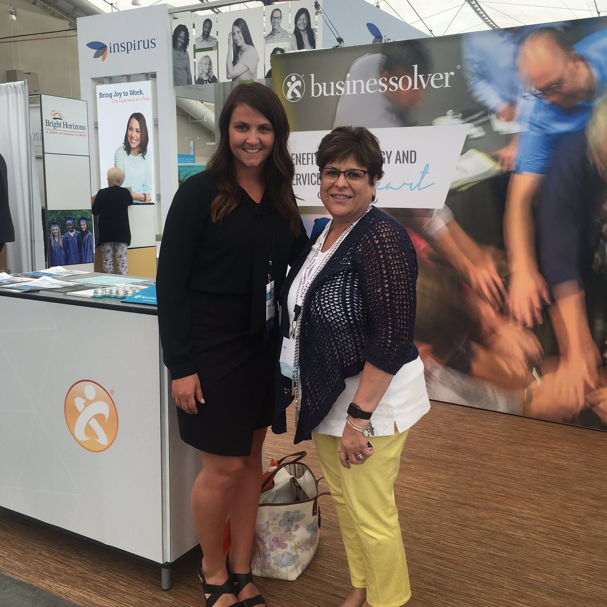 businessolver's tweet image. We love seeing clients at shows! Thanks to Cynthia from @TEGNA for stopping by at #TotalRewards16! #ClientDelight