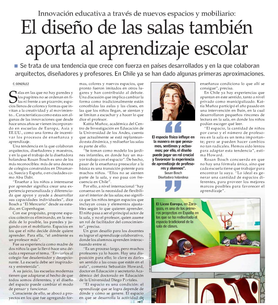 educarchile's tweet photo. #Innovación: El diseño de las salas también aporta al aprendizaje escolar https://t.co/OE3l5WhYrX