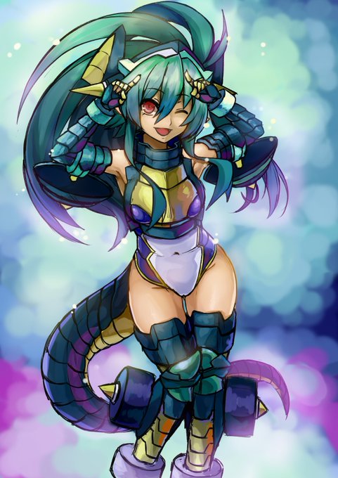 ヤフオクで神羅カード詰め合わせを落としたので記念にシズクちゃんを描きました。 