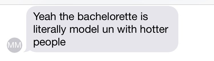 MUNGirlProblems's tweet photo. Accurate #MUNGirlProblems #TheBachelorette https://t.co/udlSWADpdv