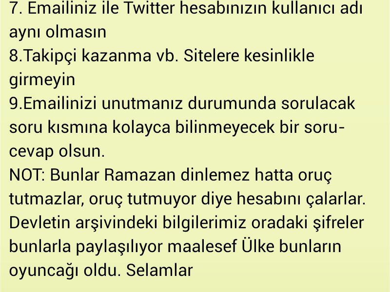 Hesapların çalınmaması için ne yapmalıyız. Lütfen Paylaşalım!