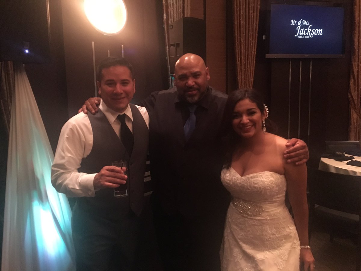 Had a great time djing the Jackson wedding reception at #joesseafoodprimesteakandstonecrab #smashentertainment