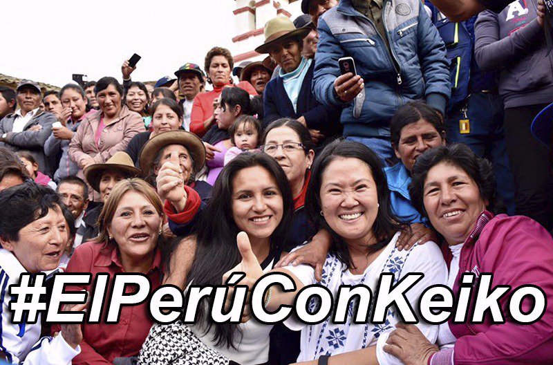 Debora4809's tweet photo. Ni tus burlas, ni insultos detendrán q siga apoyando a mi chinita hasta el final 💓 #HastaElúltimoVotoKeiko https://t.co/QgRIXj4L9I