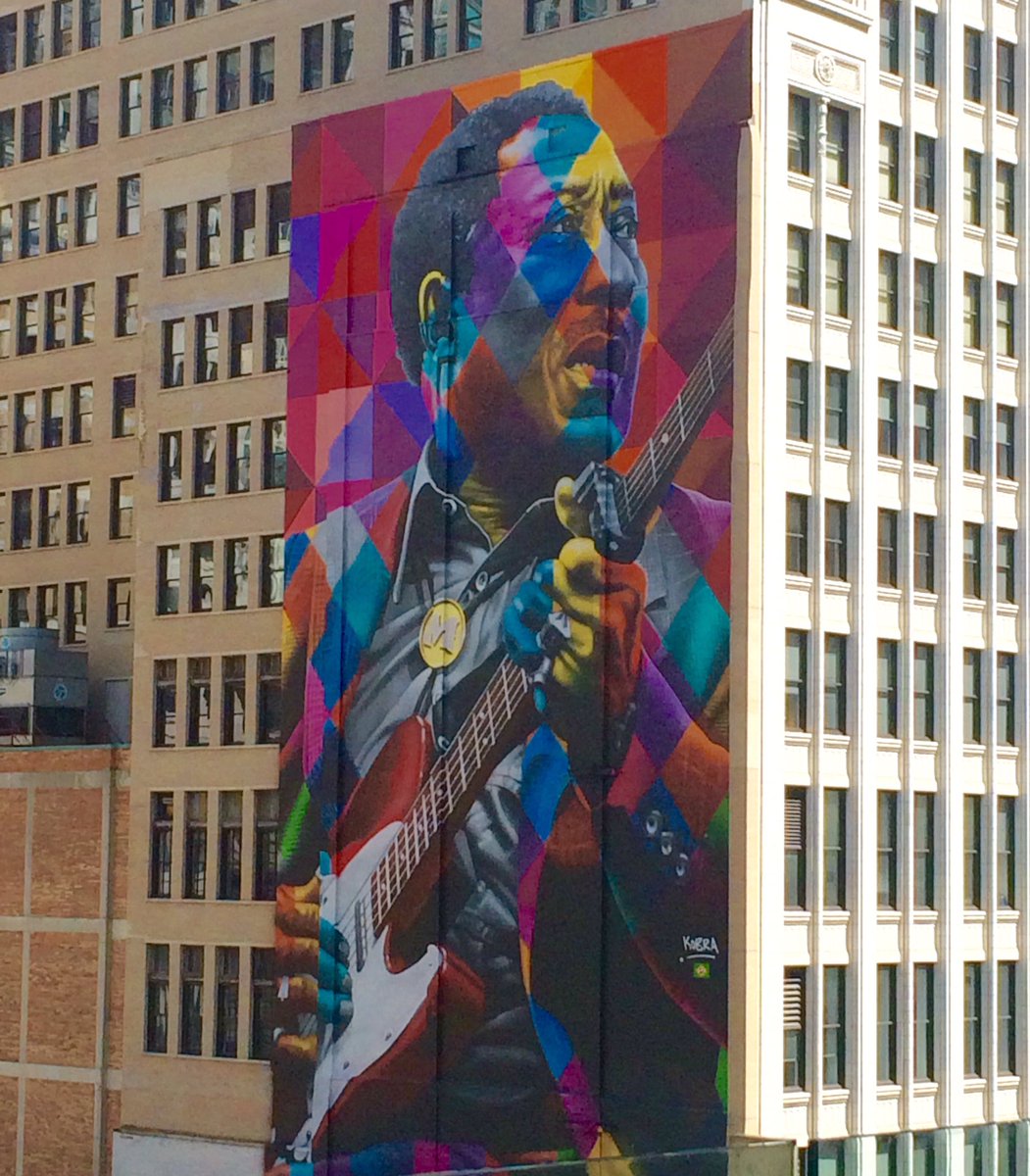 Can't get enough of this vibrant Muddy Waters mural from the <a href="/MorningstarInc/">Morningstar, Inc.</a> patio