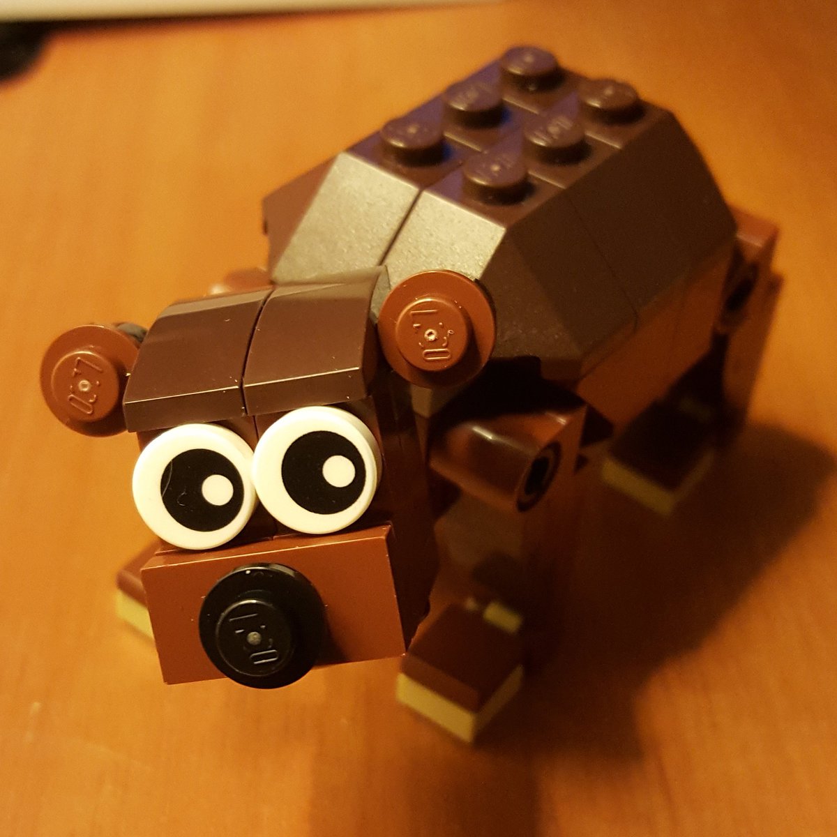 TheBrickCastle's tweet photo. Build 3 of #VacationGetaways #lego31052 complete! Here's none of the camper - just #legobear ! #afol @LEGO_Group https://t.co/zDR5KXEZom
