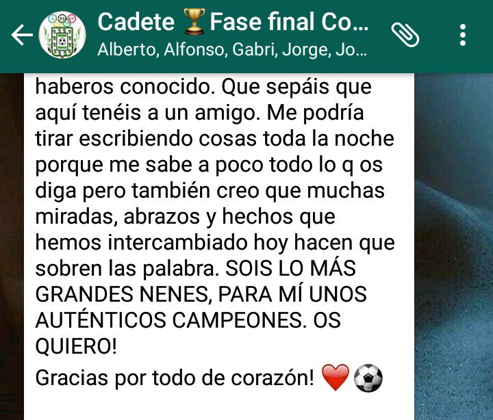 cobo_heras's tweet photo. Al final esto es lo que deja el fútbol...⚽ https://t.co/LG60Kf35l2