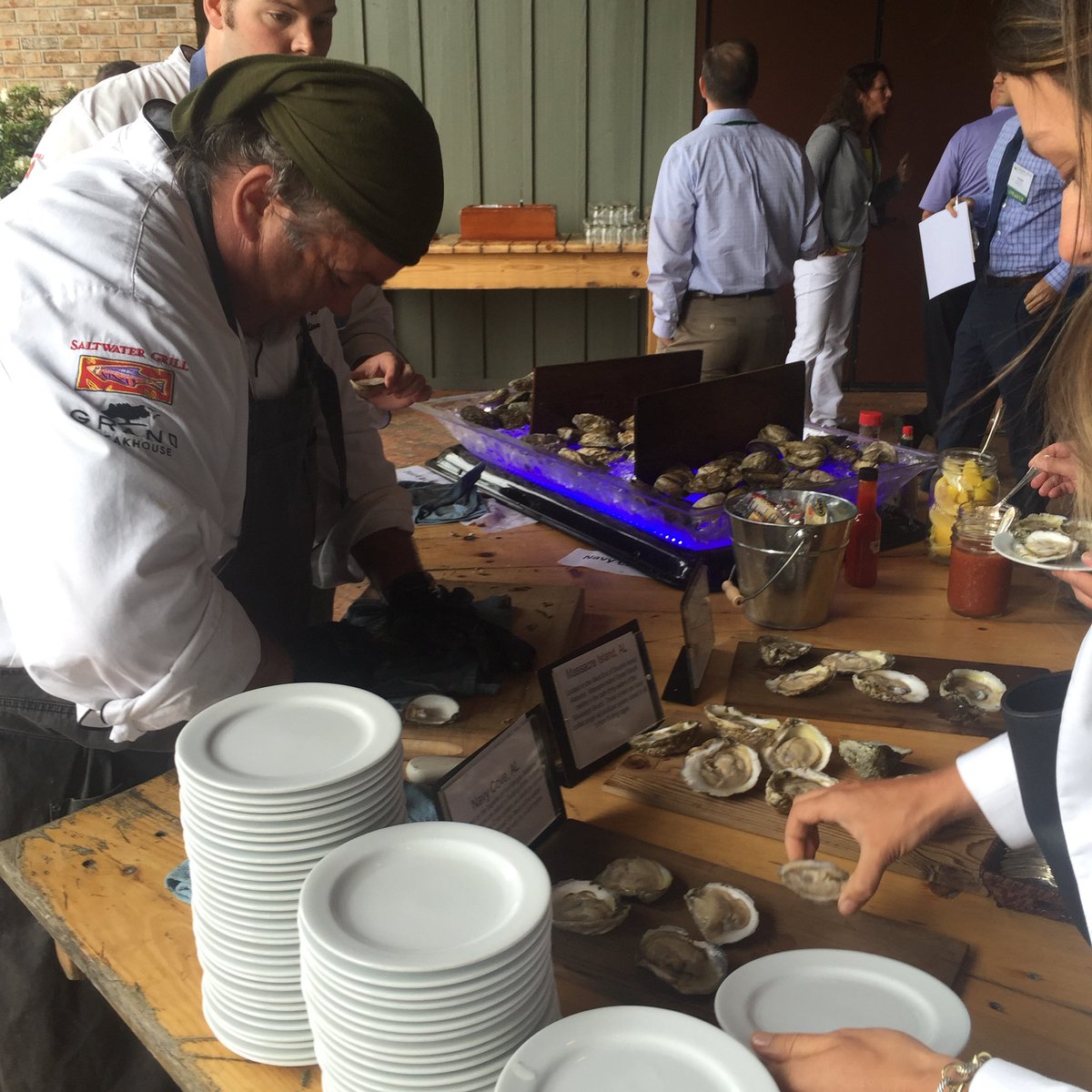 StephRegagnon's tweet image. #Oyster tasting 4 lunch-now tour of @GulfQuest Natl Maritime Museum (&amp;amp; more #seafood)! #SASDA #GulfCoast @NASDAnews