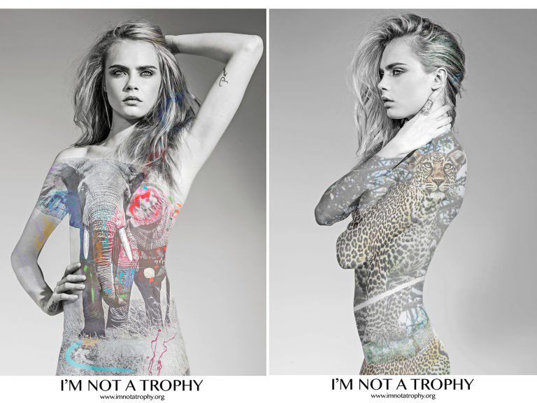 YouYouproblem's tweet photo. La top model, Cara Delevingne, ha sido elegida para representar la campaña “No soy un trofeo”. https://t.co/KOPKQkplRz