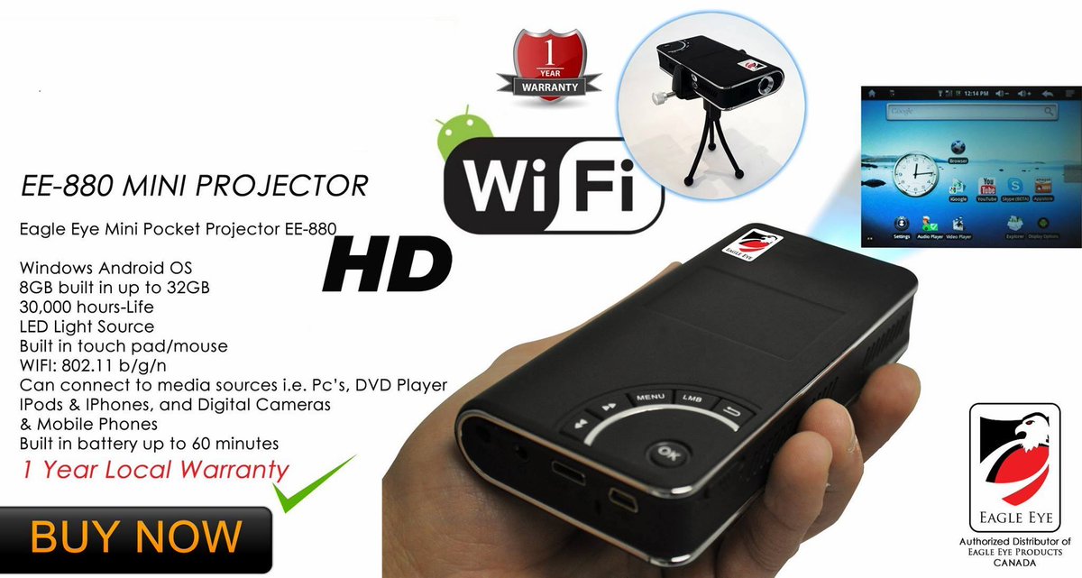 techmart7's tweet image. Mini Pocket Projector!!  
Just for $299 ONLY!! Now available at a great discounted price!! techmartcanada.com